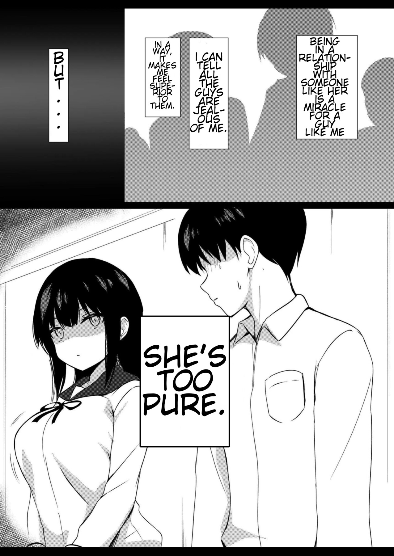 Hentai Manga Comic-I can't resist the temptation of her younger sister.-Read-3